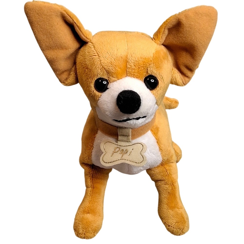 Disney Beverly Hills Chihuahua 3 "Papi" Plush Dog Stuffed Animal Toy - Picture 1 of 9